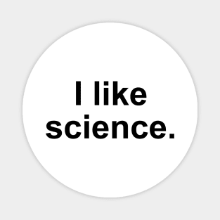 I Like Science Magnet